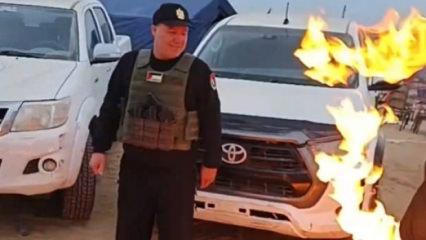 İsrail'in işi bunlara kaldı: Canlı yayında kendini yaktı! Tam o sözü söylediği an...