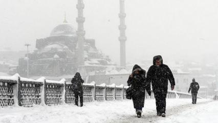 İstanbul beyaza b&uuml;r&uuml;necek! Uzman isim a&ccedil;ıkladı