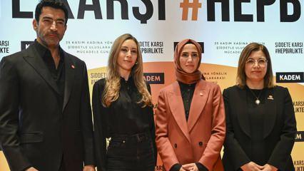 KADEM "Şiddete Karşı Hep Birlikte" kampanyasını başlattı!