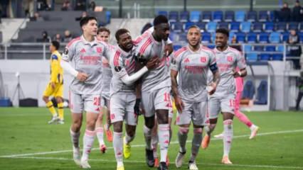 Lyon, İsrail ekibini 6 golle ge&ccedil;ti!