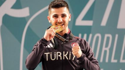 Milli sporcumuz Mısır'da göğsümüzü kabarttı! Dünya şampiyonu oldu