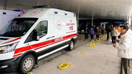 Muğla'da hastanede kimyasal madde d&ouml;k&uuml;ld&uuml;: 2 kişi etkilendi