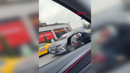 &Ouml;fkesi başına bela oldu! Saldırgan s&uuml;r&uuml;c&uuml; kendini yerde buldu! 