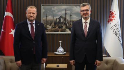 RTÜK Başkanı Daniş'ten İletişim Başkanı Duran'a ziyaret