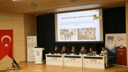 “Savaş Sonrası Suriye’nin Yeniden İnşası Sempozyumu” İZÜ’de gerçekleştirildi