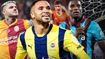 Süper Lig'de gol krallığı yarışında zirve alev alev! İlk sırada kim var?