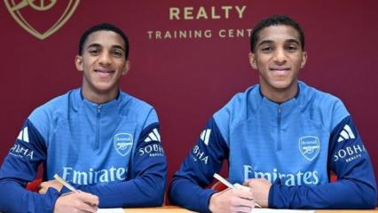 16 yaşındaki ikiz kardeşler aynı takıma imza attı! 2 yıl bekleyecekler