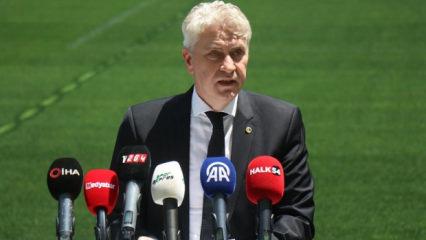 1. Lig ekibinin başkanı g&ouml;revi bıraktığını sosyal medyadan duyurdu