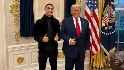 Trump, Ronaldo ile yaptığı telefon görüşmesini anlattı