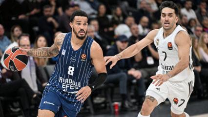 Anadolu Efes, Real Madrid'e mağlup oldu