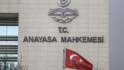 Anayasa Mahkemesi 5 partinin mali karnesini açıkladı