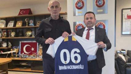 Ankaragücü Başkanı Yaman'dan Hacıosmanoğlu'na ziyaret