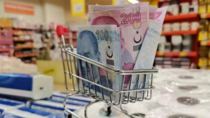 Aylık enflasyon 30 ay sonra yüzde 1'in altına indi