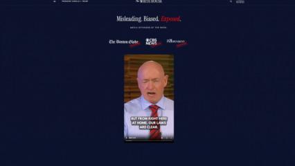 Beyaz Saray'dan medyaya yaylım ateşi! Washington'dan skandal "fişleme" listesi! 