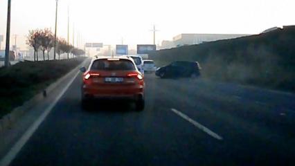 Bolu&rsquo;da makasa giren ara&ccedil; kazaya sebep oldu