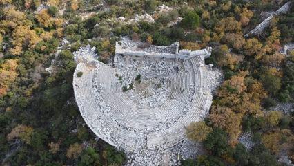 Büyük İskender'in surlarını aşamadığı tek şehir: Termessos Antik Kenti