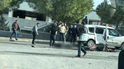 &Ccedil;eşme'de motosiklet kazası: 1 &ouml;l&uuml;, 1 yaralı