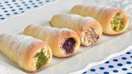 Çıtır milföy ve nefis krema ile ev yapımı torpil pasta tarifi