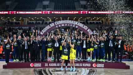 Cumhurbaşkanlığı Kupası'nın sahibi Fenerbahçe