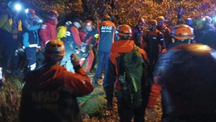 Doğa yürüyüşünde yüksekten kayalık bölgeye düştüler: 1 ölü, 1 yaralı