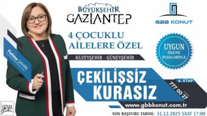 Gaziantep Büyükşehir'in yeni konut müjdesinin şartları belli oldu!