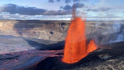 Hawaii'deki Kilauea Yanardağı yeniden lav püskürttü