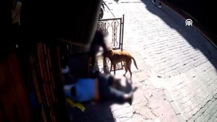 İnsanlığın öldüğü anlar! Bayılan adamın telefonunu çaldılar