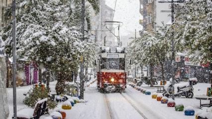İstanbul için kar yağışı açıklaması! AKOM tarih verdi
