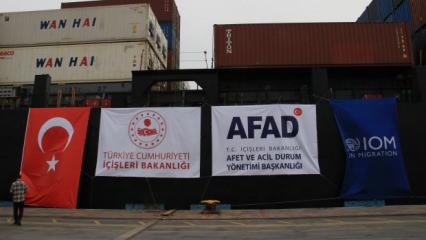 İyilik Gemisi Mersin'den Sudan'a uğurlandı