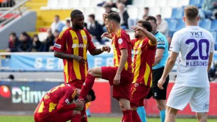 Kayserispor gaza bastı! Son 2 maçta 4 puan