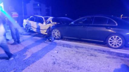 Konya'da korkunç kaza! Otomobiller çarpıştı: 1 ölü, 5 yaralı