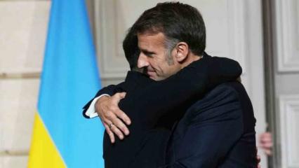 Macron'dan dikkat &ccedil;eken Ukrayna a&ccedil;ıklaması