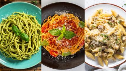 Makarnayı bir üst seviyeye taşıyan 3 kolay sos tarifi