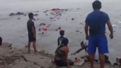 Peru'da heyelan iki tekneyi yuttu: 12 &ouml;l&uuml;, 2 kayıp