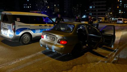 Polise çarpıp kaçan sürücü tutuklandı