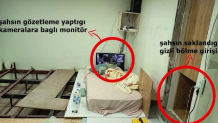 Polisi bile şaşırtan d&uuml;zenek: G&ouml;zetlemek i&ccedil;in monit&ouml;r kurmuş