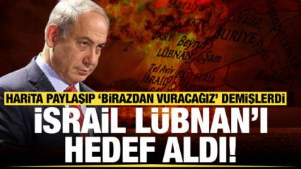 Son dakika... İsrail, Lübnan'ı vuruyor: Bina hedef alındı! 