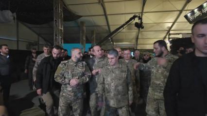 Son dakika... Şam'dan terör örgütüne gözdağı! Genelkurmay Başkanı Suriye'de!