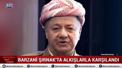S&ouml;zc&uuml; TV, Barzani haberinde T&uuml;rk bayrağını fluladı