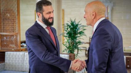 Suriye Devlet Başkanı eş-Şara, Tom Barrack'ı kabul etti