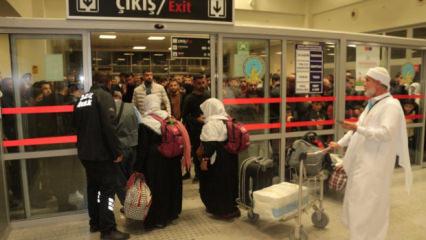 Suudi Arabistan’dan Şırnak’a ilk uçak seferi gerçekleşti