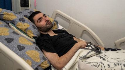 Trafik kazasında yatağa bağımlı hale gelen gen&ccedil; i&ccedil;in tedavi umudu!