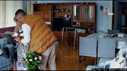 Yoğurt&ccedil;unun tırnak&ccedil;ılık y&ouml;ntemiyle hırsızlığı kameralara yakalandı