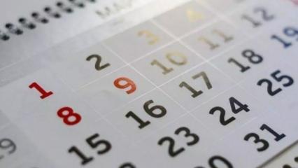 2026 Resmi Tatil Takvimi &Ouml;ğrenme Ekranı! Uzun tatil yapabileceksiniz