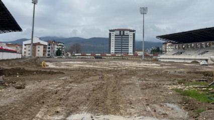 550 günde tamamlanması gereken stat tadilatı tam 11 yıldır bitmiyor