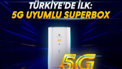 5G uyumlu Superbox'lar Turkcell'de