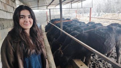 Atama bekleyen Asena, devlet desteğiyle hayvancılığa başladı