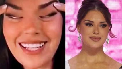 Tek hareketi yetti! G&uuml;zellik tacı elinden alındı