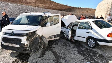 Adıyaman'da zincirleme kaza