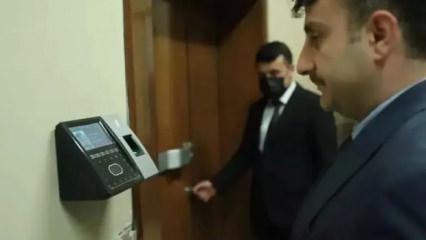 Adli emanetin gizli depolarından kareler ortaya &ccedil;ıktı! Y&uuml;z tanıma sistemi ile giriyorlar!